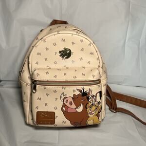 Disney Loungefly The Lion King Hakuna Matata Cute Backpack